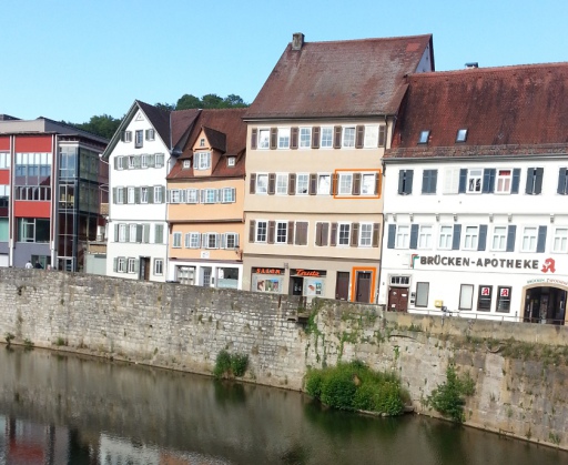 Außenansicht Praxis für Psychotherapie am Kocher Schwäbisch Hall