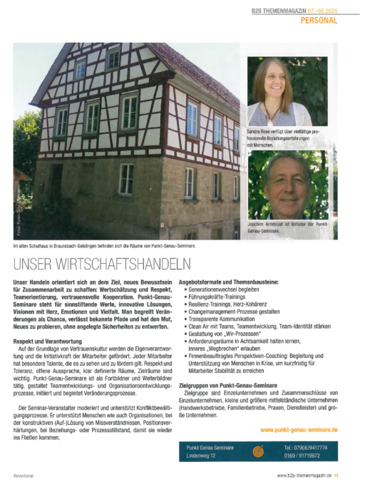 Unser Wirtschaftshandeln w.news IHK