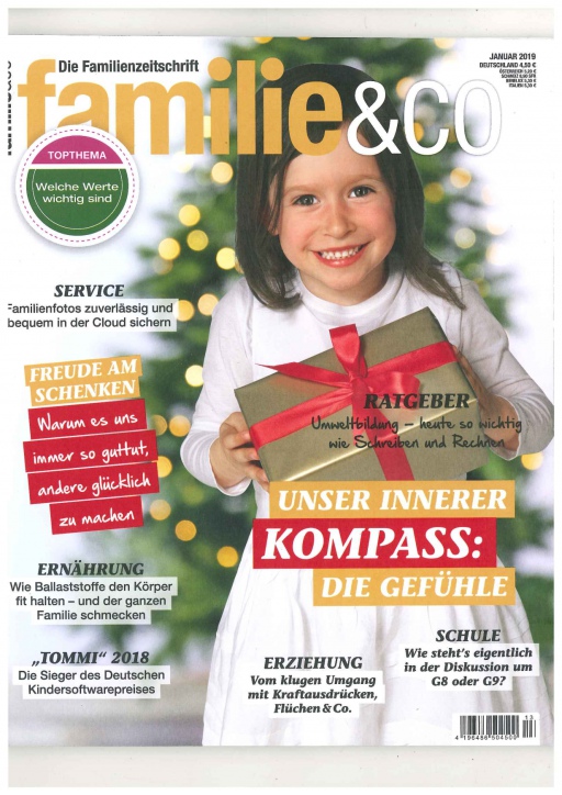 Wüste Wörter - Interview in Familie & Co Cover